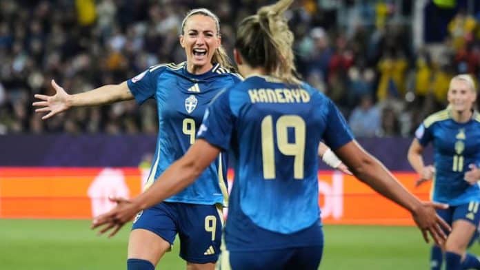 skysports-kosovare-asllani_6960520 يورو السيدات 2025: تأهل السويد وألمانيا إلى ربع النهائي