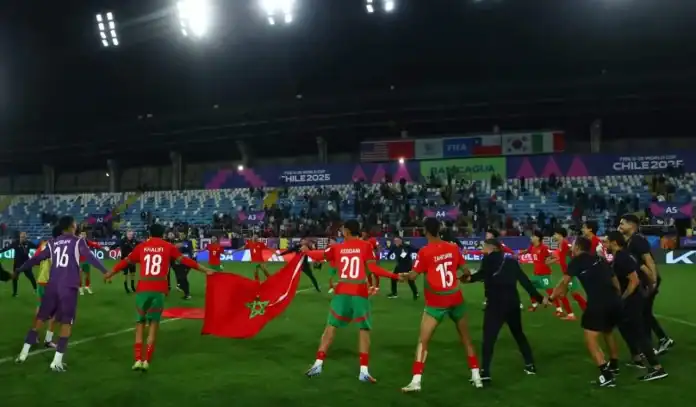 Morocco المغرب يهزم أمريكا 3-1 ويواجه فرنسا في نصف نهائي مونديال U20