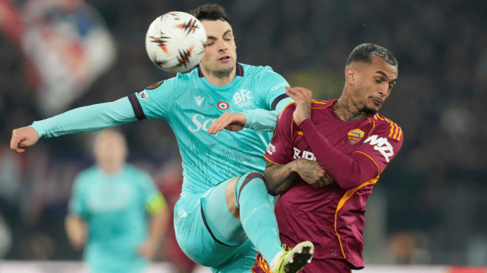 783425568c60e4171b09435ea1771fae بولونيا يُقصي روما 4-3 بعد الوقت الإضافي ويتأهل إلى ربع نهائي الدوري الأوروبي