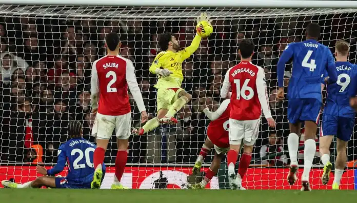 AFP__20260301__99GU6C8__v1__MidRes__FblEngPrArsenalChelsea_221053 أرسنال يُعيد الفارق إلى 5 نقاط بانتصار مثير على تشيلسي