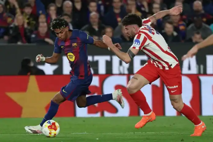 afp_69a744b6c77d-1772569782 أتلتيكو مدريد يبلغ نهائي كأس الملك بعد صمود أمام برشلونة