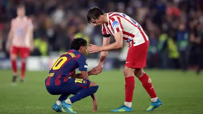 getty_69d6c2fe6a-1775682302 أتلتيكو يتأهل رغم خسارته أمام برشلونة في دوري الأبطال