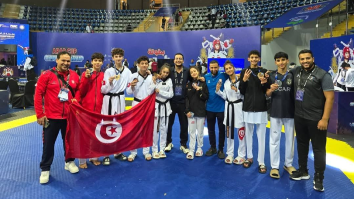 المنتخب التونسي للتايكواندو يحصد الذهب في بطولة كأس العرب
