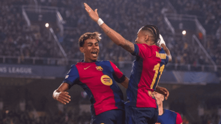 برشلونة يكتسح دورتموند برباعية ويقترب من نصف النهائي