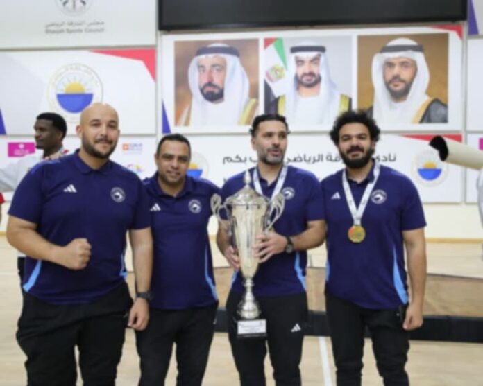 عمر مليح يُتوّج ببطولة الشباب مع الشارقة الإماراتي