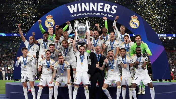 ريال مدريد يتصدر جوائز دوري أبطال أوروبا بـ139 مليون يورو