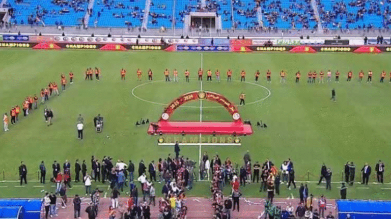 الترجي بطلاً للدوري التونسي للمرة 34 بعد تعادله مع المنستيري