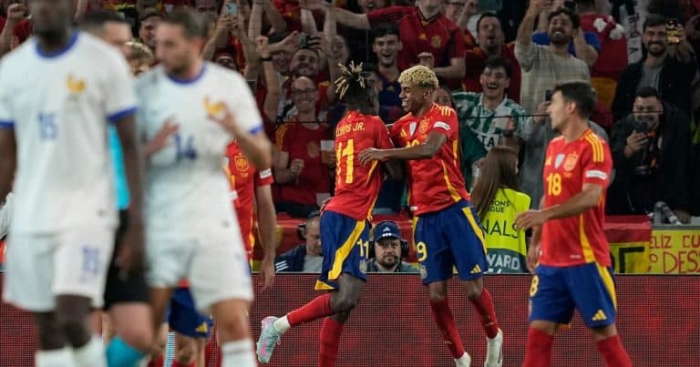 إسبانيا تُقصي فرنسا وتتأهل لنهائي دوري الأمم