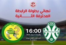نهائي الرابطة الثانية: الشبيبة القيروانية تواجه مستقبل المرسى