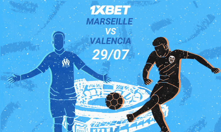 Marseille contre Valence : les meilleures cotes pour un match passionnant avec 1xBet