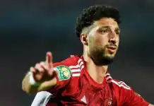 الأهلي يستبعد وسام أبو علي من معسكر طبرقة