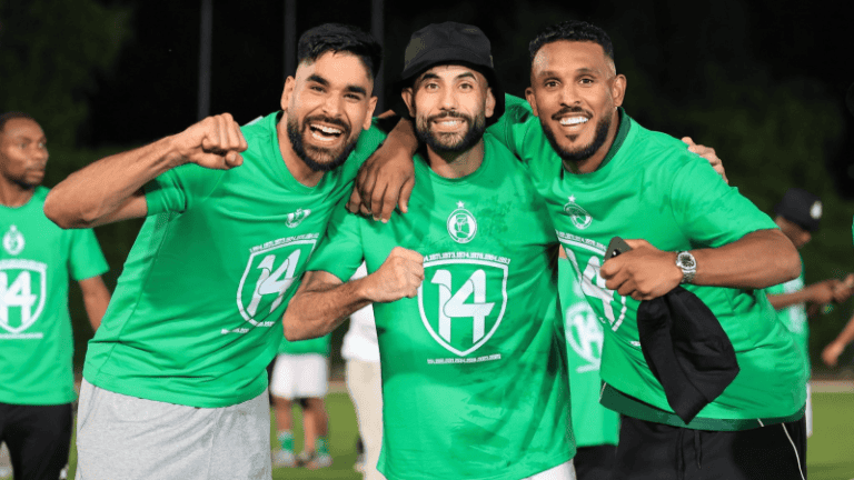 غيلان الشعلالي ومراد الهذلي يقودان الأهلي طرابلس للتتويج بالدوري الليبي 2025