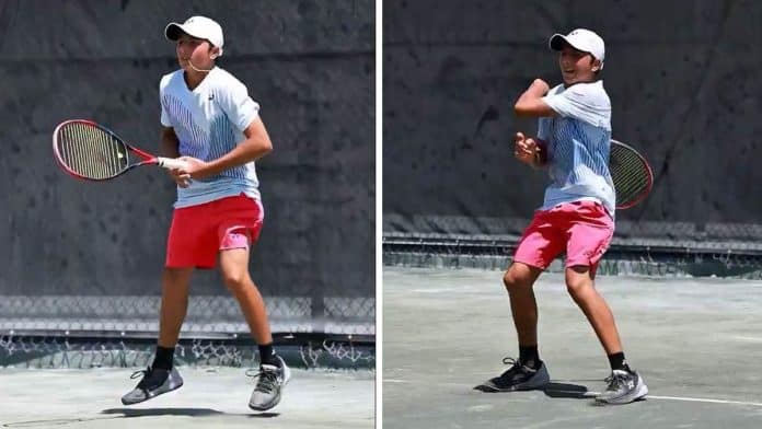 Teodor-Davidov ثيودور دافيدوف.. صبي 15 عاماً يدخل تصنيف ATP بأسلوب فريد