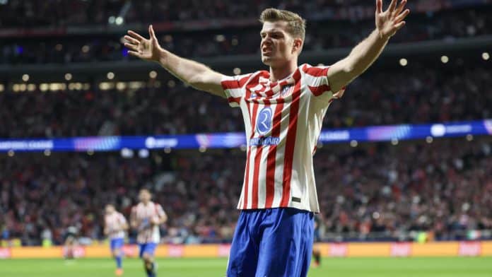 c4bc7144f40c564bcbe9fac365f94032ecf9afcc سورلوث يسجل ثلاثية وأتلتيكو يسحق بروج 4-1