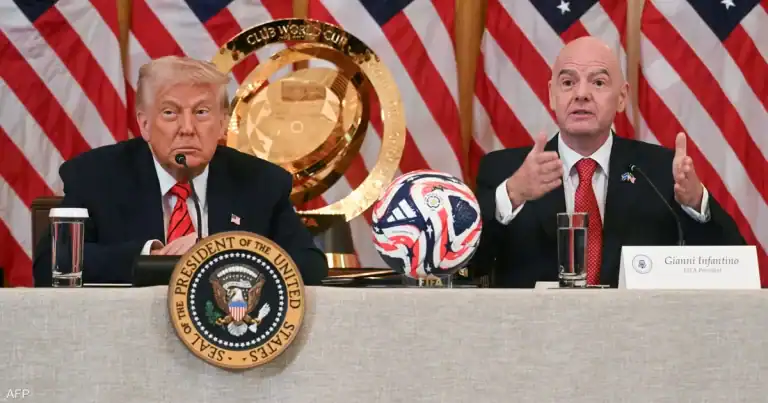 إنفانتينو: ترامب يرحب بمشاركة إيران في مونديال 2026 رغم الحرب