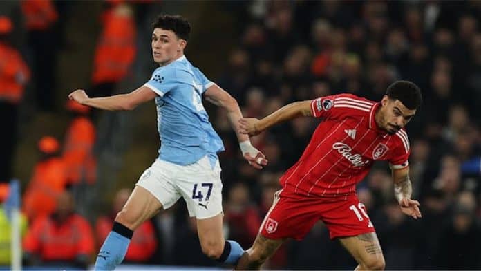 large (1) السيتي يتعادل مع فورست ويبتعد 7 نقاط عن أرسنال