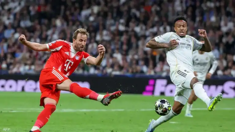 بايرن ميونيخ يهزم ريال مدريد 2-1 في ذهاب ربع النهائي