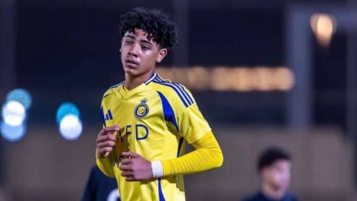 النصر يدرس تصعيد كريستيانو جونيور إلى الفريق الأول