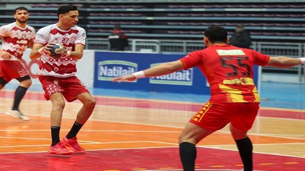 دربي الإفريقي والترجي في كأس تونس لكرة اليد مباراة كرة يد بين النادي الإفريقي والترجي الرياضي في نصف نهائي كأس تونس
