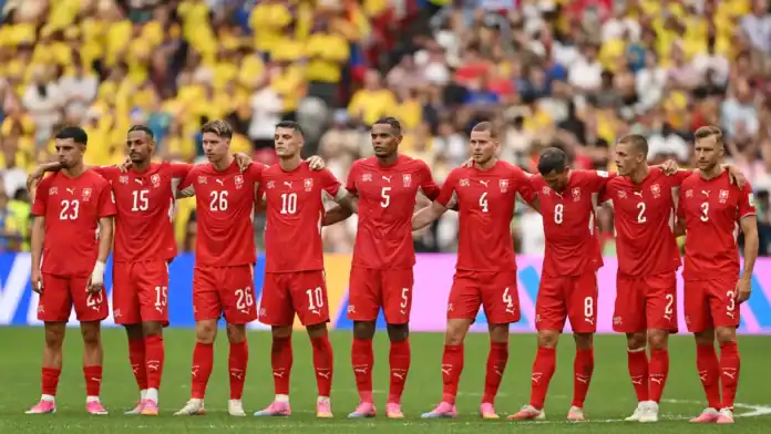 GettyImages-2285122444.jpg سويسرا تقصي كولومبيا وتواجه الأرجنتين