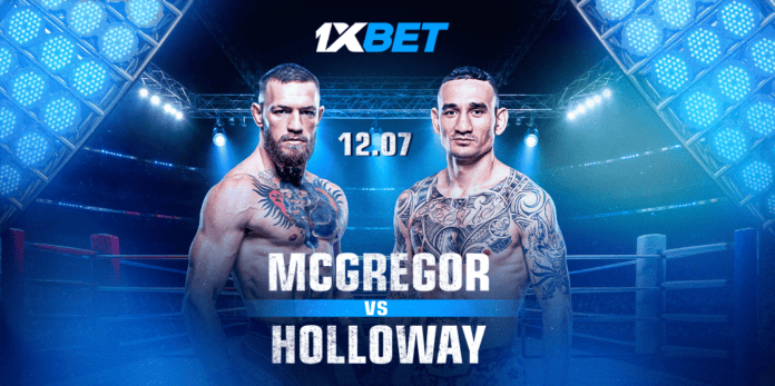 McGregor vs Holloway 2_1026x512 ماكغريغور يعود في حدث تاريخي | 1xBet