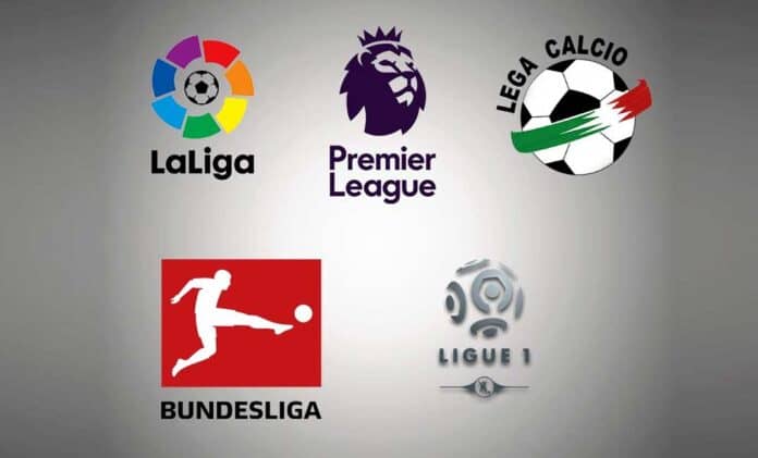 مؤشرات-توضح-أبطال-الدوريات-الخمس-الكبري مواعيد انطلاق الدوريات الأوروبية موسم 2026-2027