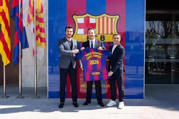 772725956_2801623296876827_5168036882312704787_n برشلونة يفتتح أكاديمية جديدة لكرة القدم في تونس