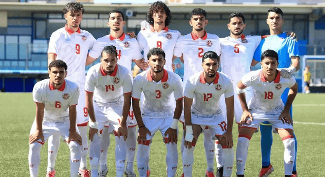 La-selection-tunisienne-de-football تونس تحصد فضية كرة القدم في ألعاب البحر المتوسط 2026