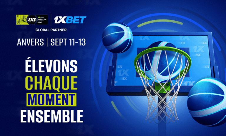 1xBet, partenaire officiel de la FIBA 3x3 Europe Cup