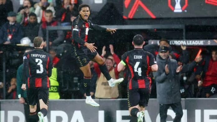 photo-56 Les joueurs de Bournemouth lors de leur match contre Milan lors de la troisième journée de la Ligue Europa