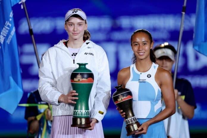 WTA 500 - Ningbo Open Elena Rybakina conserve son titre au tournoi de tennis de Ningbo après avoir battu Laila Fernandez en finale